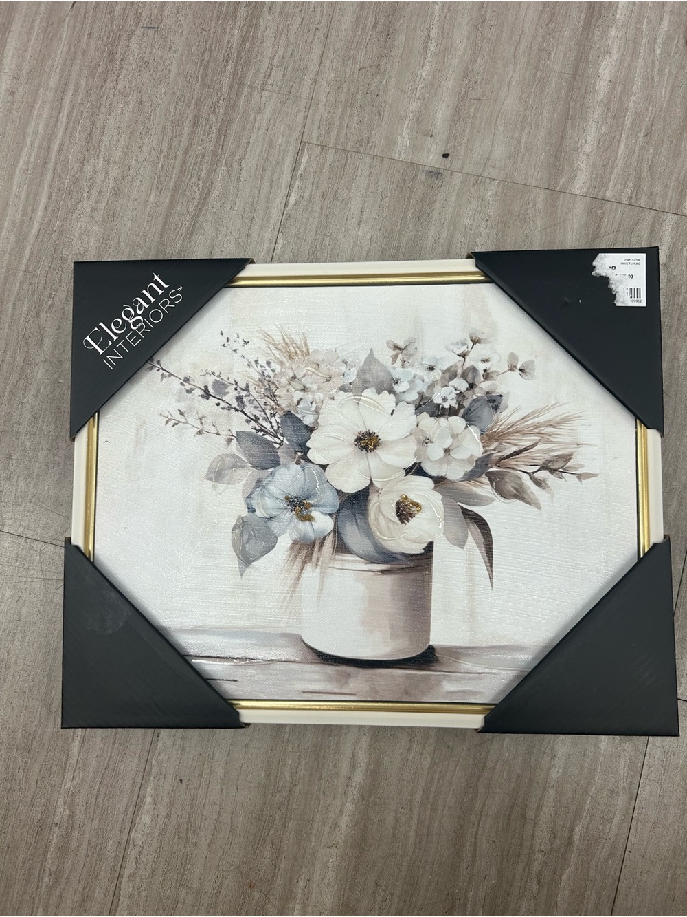NWT Floral Canvas Wall Art